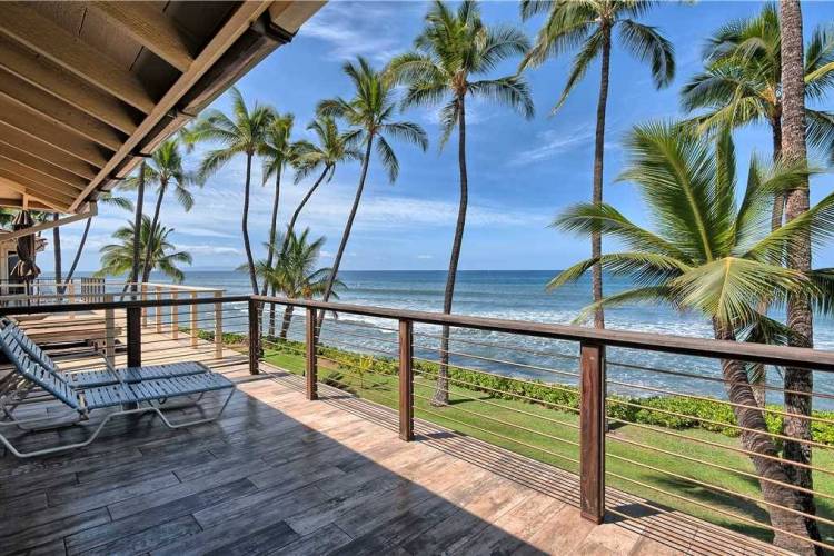 Puamana Vacation Rentals Puamana Oceanfront View